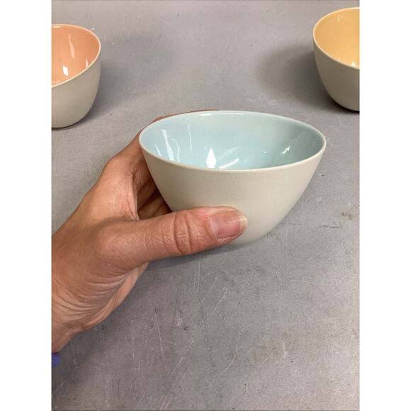 Set Of 4 Rice Or Condiment Bowls - 3.75”D - Picture 9 of 13